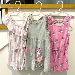 Girls Rompers and Dress Bundle